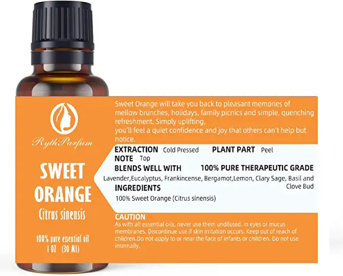 Orange (sweet) Essential Oil – Alywillow